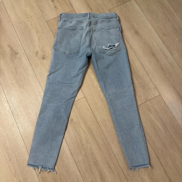 Agolde Women’s Sophie High Rise Skinny Crop in Parallel Size 30 - Picture 6 of 15